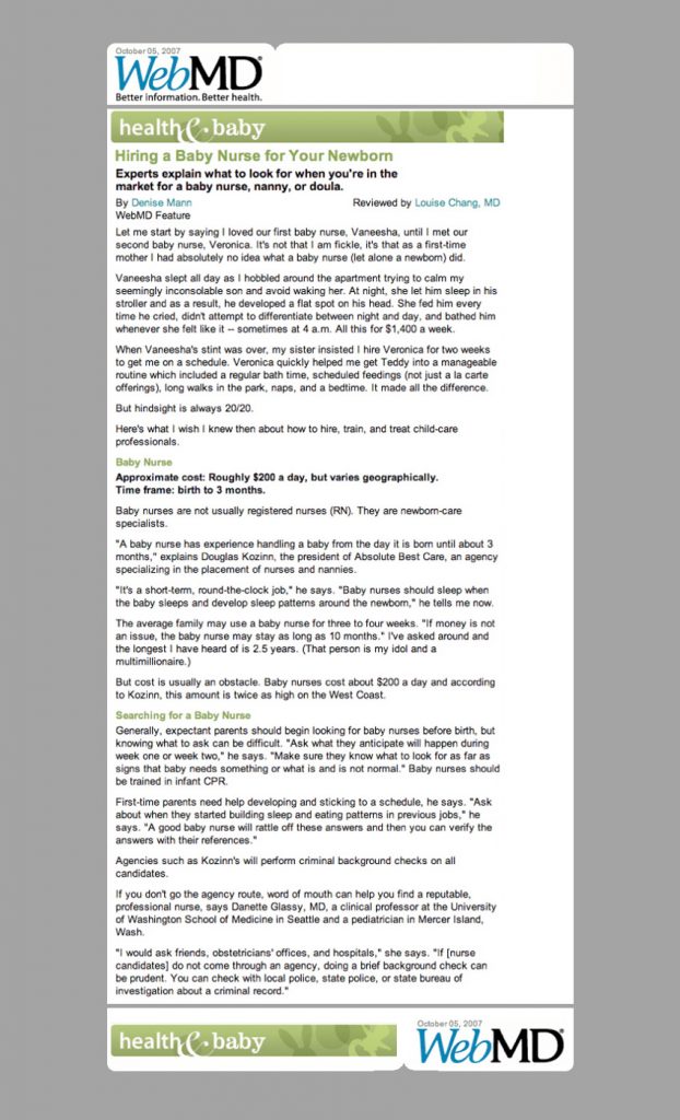 Baby Nurses America 24hour Care Newborn Care Specialist Nationwide